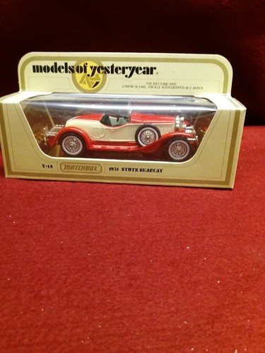 matchbox models of yesteryear y14 1931 stutz bearcat