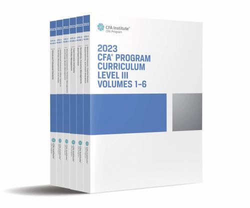 2023 CFA Program Curriculum Level III Box Set-image