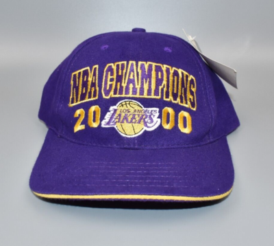 超お宝！Lakers cap American needle vintage Los Angeles Lakers 2000 NBA Champions American Needle Vintage