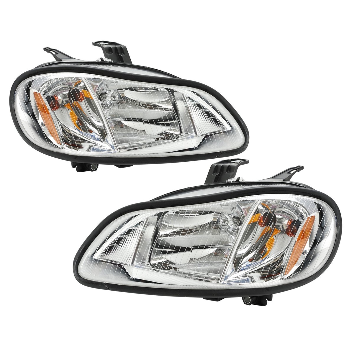 Headlights Headlamps Left & Right Pair Set For 02-18