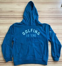 G/Fore Golf Hoodie Size XS Unisex Golfing Is The Teal 165