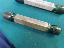 Pratt & Whitney Go and No Go Thread Plug Gage Set 7/8"-12 NS-2