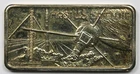 1974-P First U.S. Satellite Hamilton Mint .999 Fine Silver Bar 24k EGP