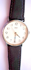 Timex Quartz Unisex Watch, Secs. Hand, L. Strap 20.5 Cm. G.C.