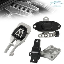 3 Motor Transmission Mount Set For 2013-16 Chevy Sonic Lsltltz 1.8l L4 Auto