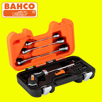 Bahco 808050P-25 1/4'' Spezialeinsätze Bit Schraubendreher Set mit Pistolengriff - 25 Stck.