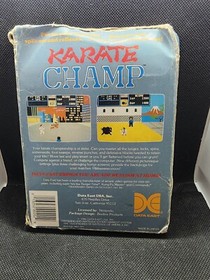 Karate Champ Nintendo NES Complete, With Box, Manual, Game