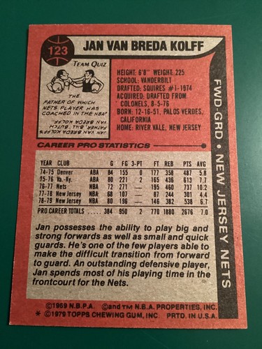 1979-80 Topps Basketball Singles U Pick All Pictured Combine Ship Discount - Picture 238 of 258