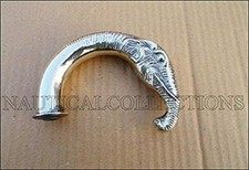 Vintage Brass Head Handle Walking Cane For Wooden Walking Stick Style