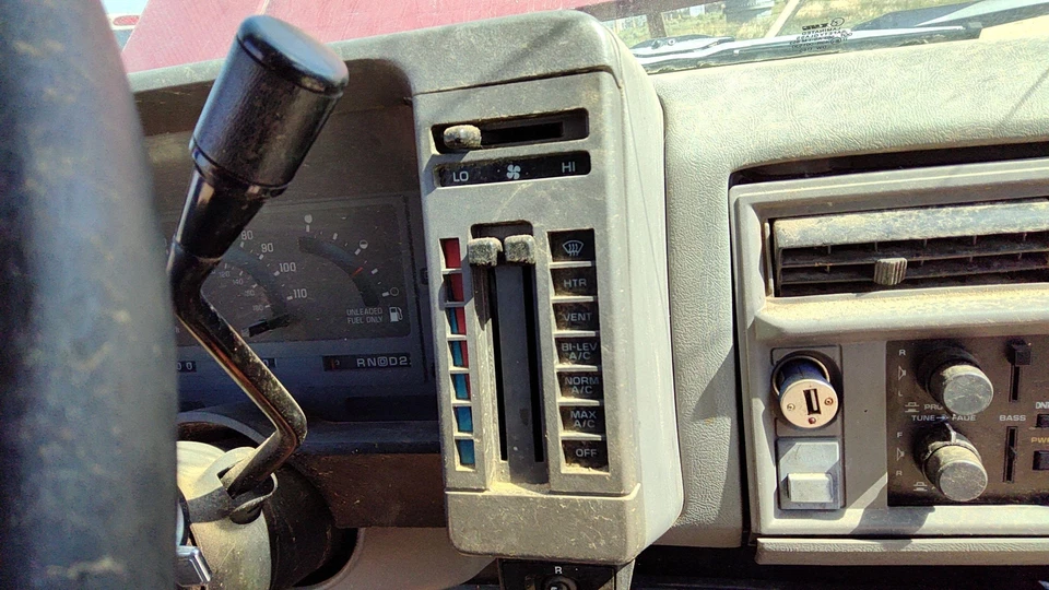 1988-1994 S10 Blazer модуль контроля температуры в приборной панели нагреватель переменного тока головка блока оригинальный - Изображение 4 из 4