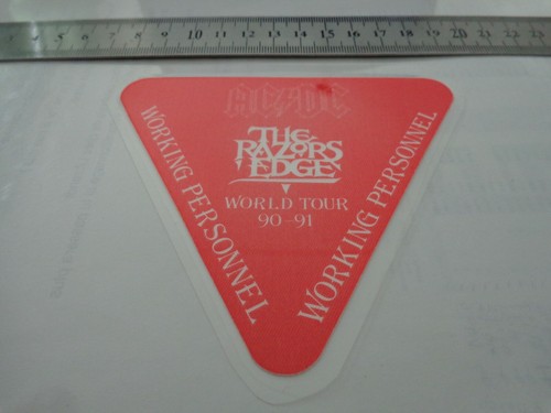 AC/DC - BACKSTAGE PASS CONCERT LIVE - LAMINATE - RARE | eBay
