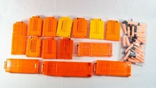 Lot of 14 Nerf N Strike Round Ammo Clips Replacement Magazine Dart Cartridges