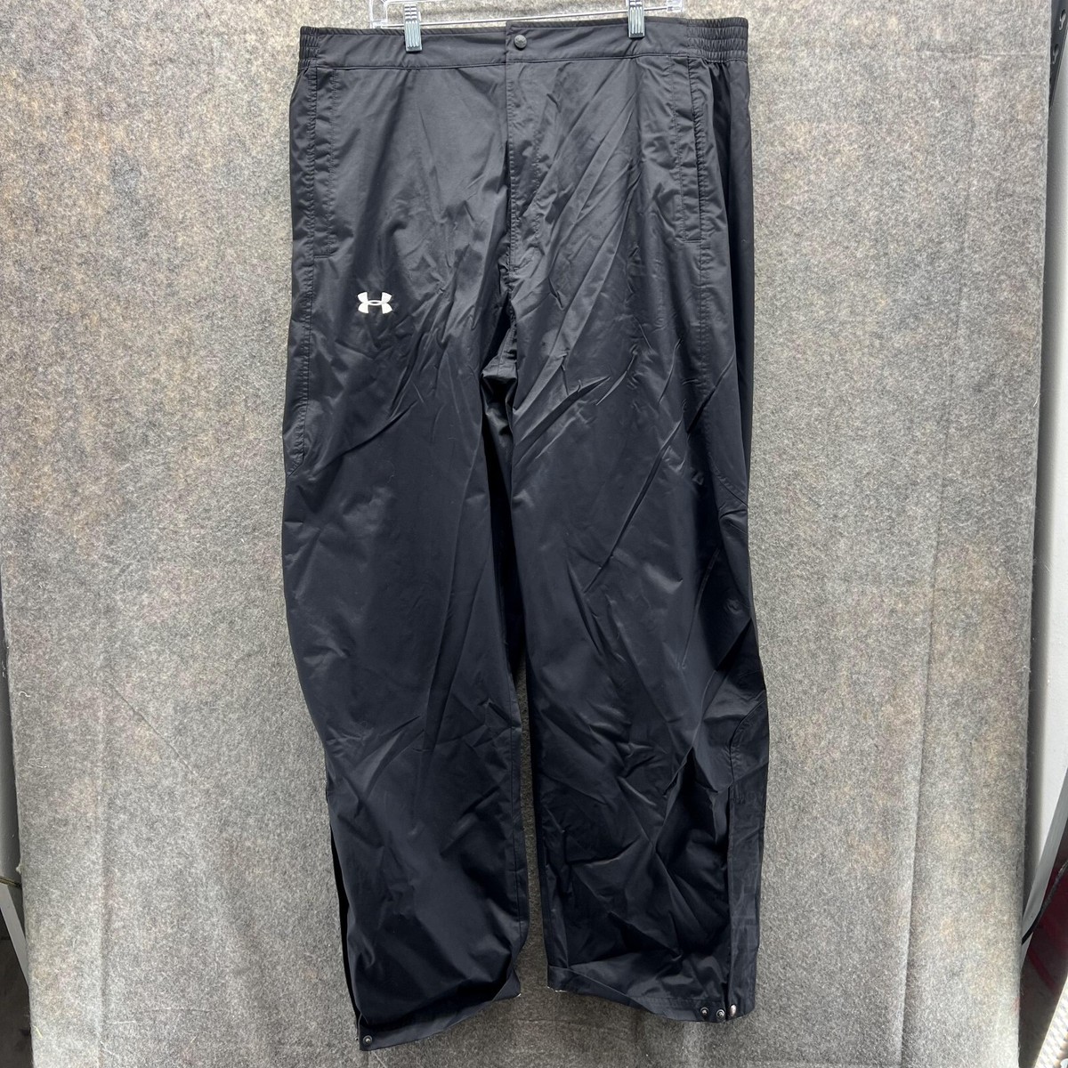 最終値下げ Under Armour スキーパンツ S/M 黒 Under Armour Sweatpants Men XXL Black Loose Nylon Straight