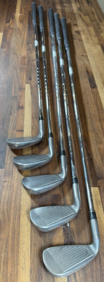 Adams Golf Idea Velocity Slot Tech 5-9 Iron Hybrid Set Steel Shaft Stiff Flex RH - Image 4 of 4