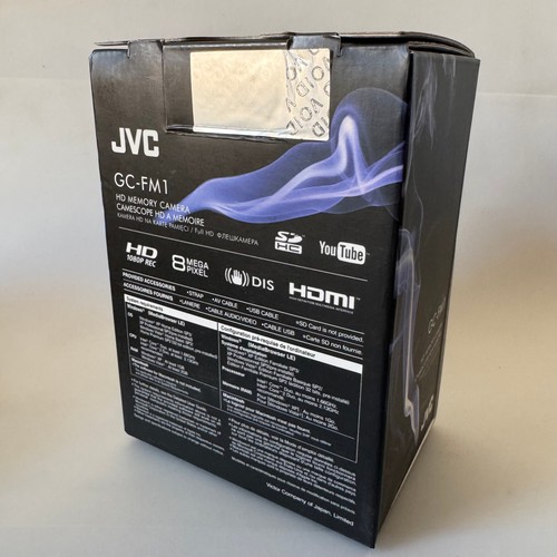 Cámara videocámara JVC GC-FM1 negra 1080p memoria HD con tarjeta de memoria SD de 1 GB - Imagen 20 de 21