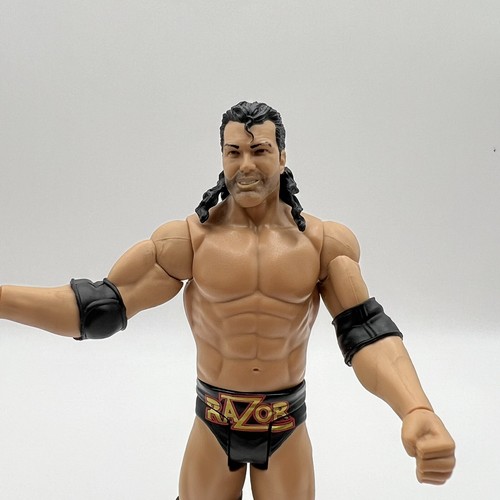 WWE Razor Ramon Basic Mattel Wrestling Action Figure Scott Hall - Picture 2 of 10