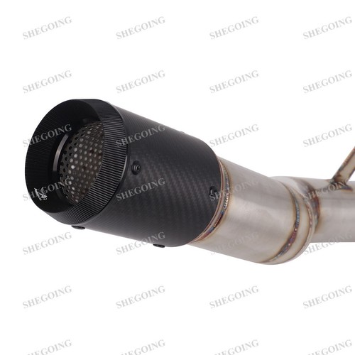 Slip on For Yamaha MT09 FZ09 XSR900 FJ09 14-20 Motorcycle Exhaust Full System - Picture 4 of 8