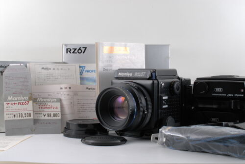 [MINT] Mamiya RZ67 Pro Body + Sekor Z 110mm f2.8 Lens + 120 Film Back From JAPAN - Zdjęcie 1 z 18