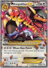 M Kangaskhan EX 79/106 Holo EX Rare Flashfire Pokemon Lightly Played on eBay