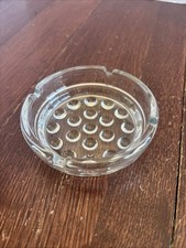 Libbey 5154 Nob Hill Glass Ashtray. Made In USA Vintage