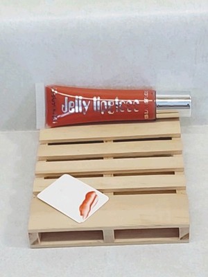 JELLY LIP GLOSS IN HONEY PEACH COLOR FULL SIZE TUBE