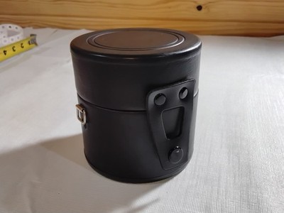 Coast Camera Lens Case Model A Black Hard Side Cushioned w/ Strap