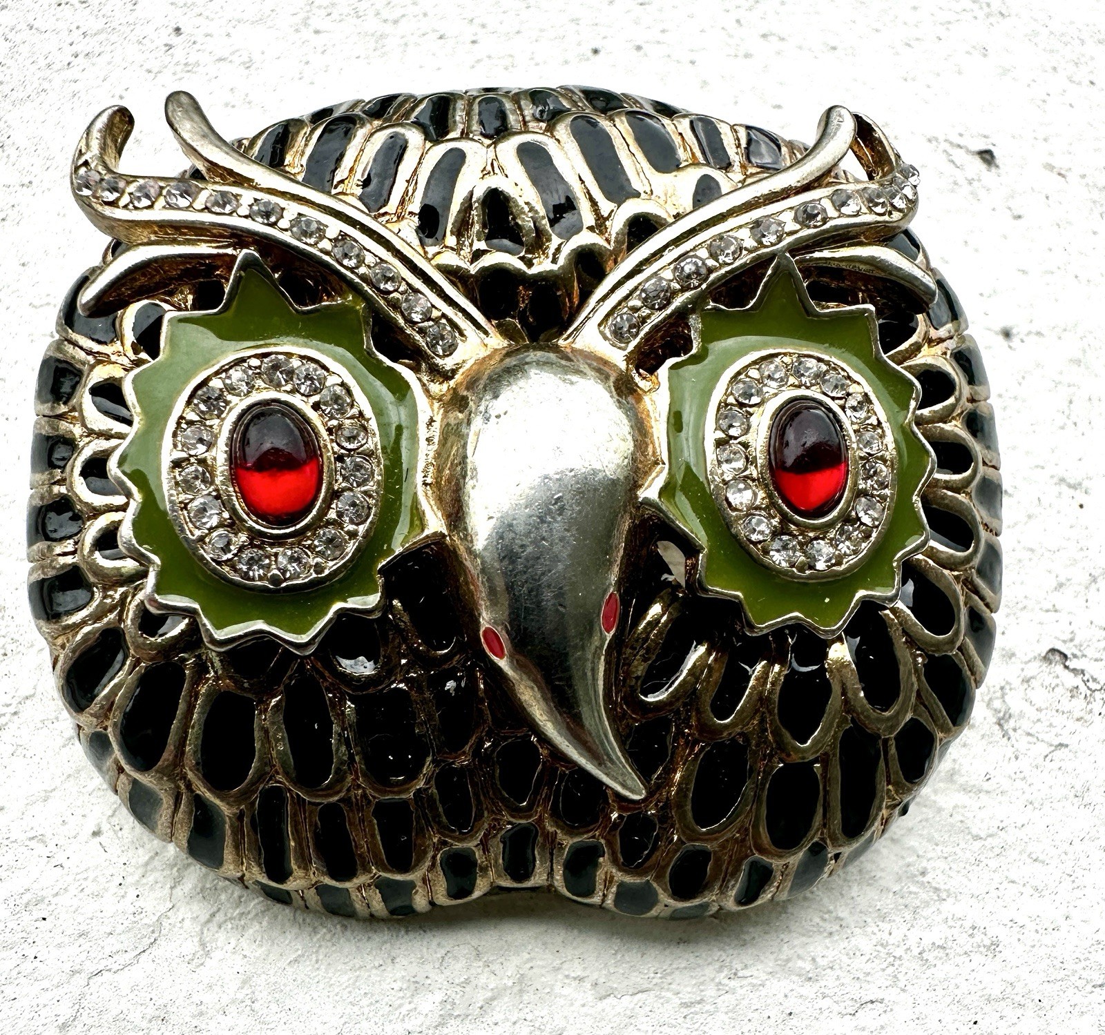Kenneth Jay Lane Owl Pendant without necklace K.J… - image 2