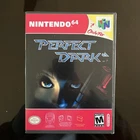 Nintendo 64 N64 Perfect Dark Authentic Cartridge Tested Case
