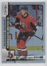 2017 Upper Deck O-Pee-Chee Update Marquee Rookies Rainbow Foil Logan Brown 0d7y