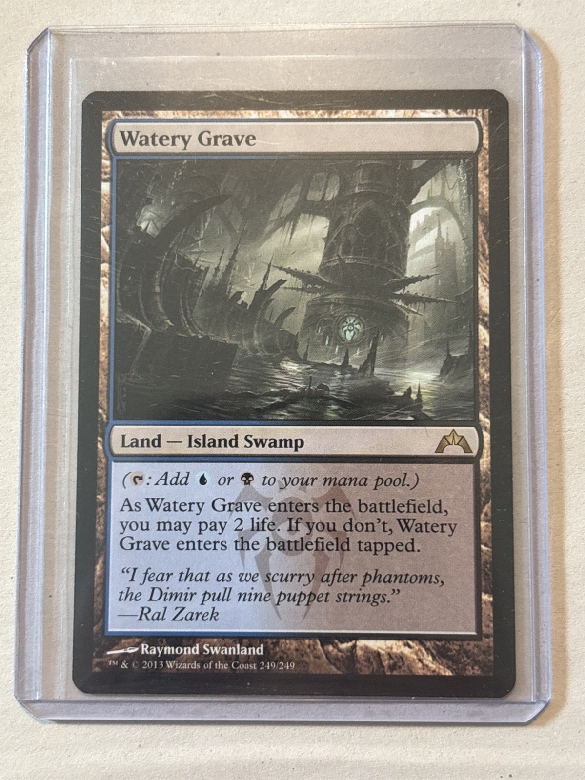 MTG Magic the Gathering Card LP - Watery Grave Gatecrash