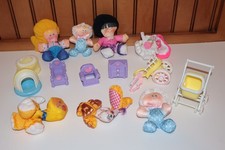 Lot of Vintage 1980s Fisher-Price Smooshees Cuddlers Animals Accessories