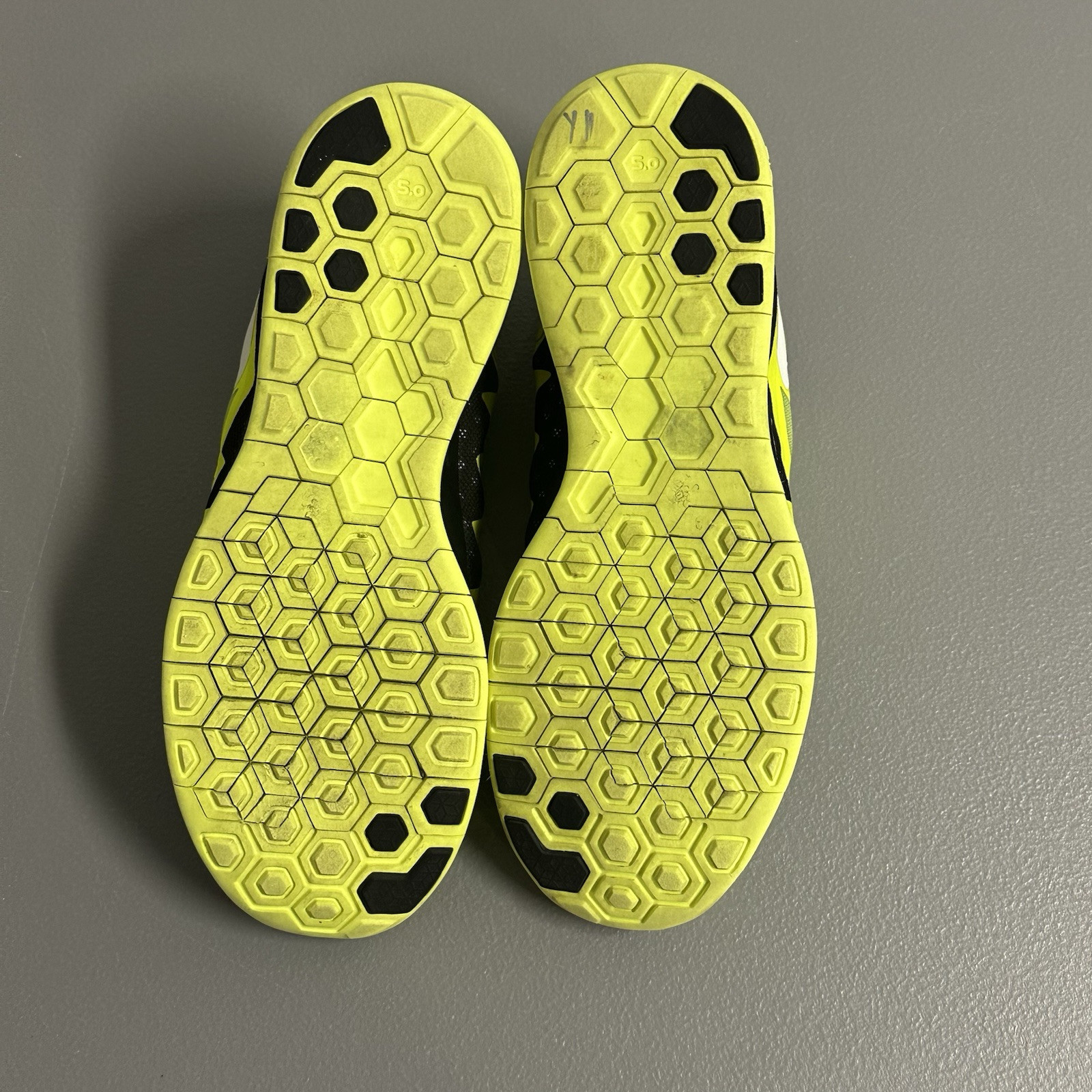 Nike Id Free 5.0 Volt Black Mens Size 11 Wide Army Tag thumbnail 9