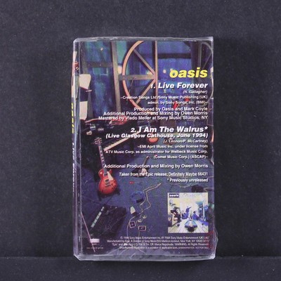OASIS: live forever EPIC Cassette Sealed | eBay