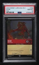 2023 Disney Lorcana - The First Chapter 1 Foil Scar Fiery Usurper PSA 10 GEM MT