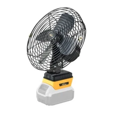 FOR DEWALT 20V MAX Cordless Jobsite Fan 5V/2A – Portable, W/USB, Bare Tool Only
