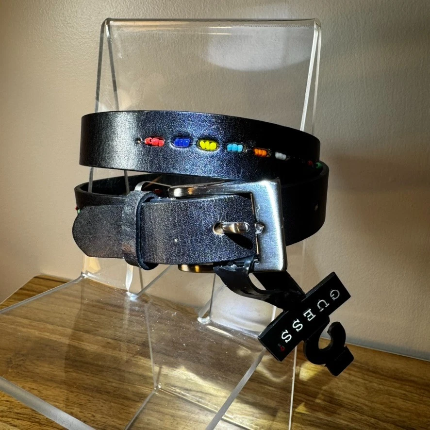 GUESS Leather Medium Belts for Women for sale | eBay display picture 3