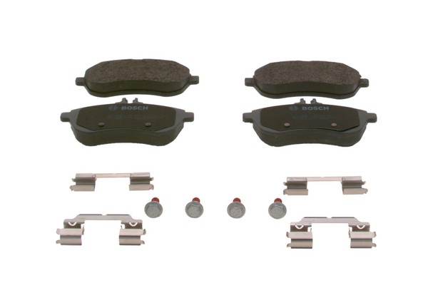 Bremsbelagsatz Scheibenbremse Bosch 0 986 494 593 FüR Mercedes W212 Klasse W204-image