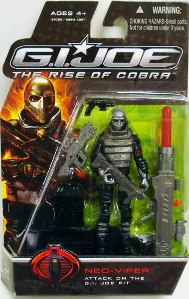 G.I. JOE 2009 Neo-Viper jouet vintage Attack on the G.I. Joe Pit pour collectionneur