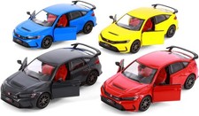Kinsmart 2024 Honda Civic Type R 5 136 Die Cast Model Toy Car Choose Color