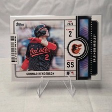 Topps 2024 Brooklyn Big Ticket Player Gunnar Henderson #16 Baltimore Orioles