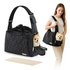Dog Carrier Sling for Small Dogs, Front Cat Sling  Cats Up to 15 lbs, Dog Pu...