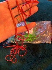 120 PCS Large Heavy Duty Rubber Bands 7x1/8 Inch Assorted Colors Office Home New