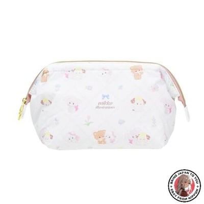 NEU Marimocraft Mikko Illustrationen Drahtbeutel Schminktasche mit Zwickel