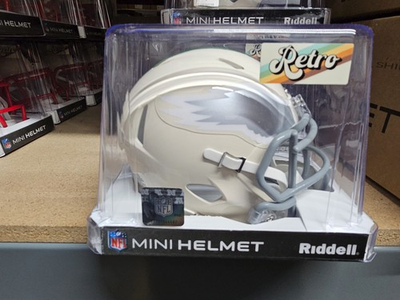 #ad PHILADELPHIA EAGLES 2026 Helmet Riddell Replica Mini Speed Alternate NEW $36.95