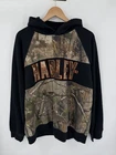 Harley Davidson Realtree Hoodie Men’s Size XL Camo Black Embroidered Logo