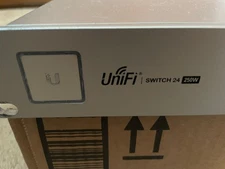 For parts only- Ubiquiti UniFi Switch (US24250W) 24 Port Rack Mountable Ethernet