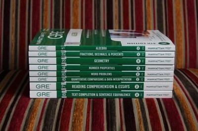 Manhattan Prep GRE 4th Edition 2014 Paperback Book CHOICE GUIDE 1/2/3/4/5/6/7/8!