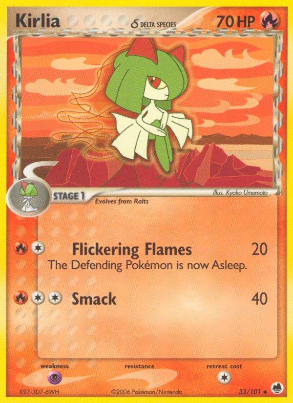 Pokemon Kirlia δ (33/103) Dragon Frontiers MP