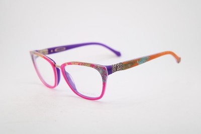 NEW COCO SONG RISE TOGETHER CV184 COL.4 PINK PURPLE AUTHENTIC EYEGLASSES 53-20