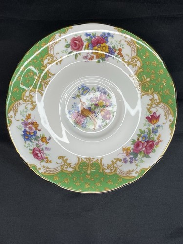 Vintage PARAGON Green “Rockingham” Bone China Cup And Saucer - Picture 12 of 24